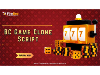 Fire bee techno services Company Advanced in BC Game Clone Script Development