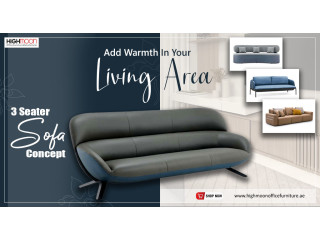 Office Sofa Dubai - Buy 3 Seater Sofa Concept | Highmoon Office Furniture