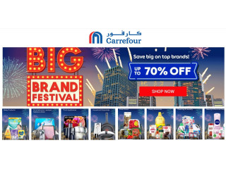 Carrefour UAE Coupon Code: Get up to 70% off on All Orders! Big Brand Sale