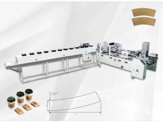 Buy Top Quality Ripple Wall Cup Sleeve Glueing Machine