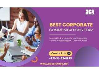 Best Corporate Communications Team | Absolute