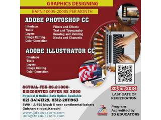 Become A Graphic Designer in Affordable Fee. Respected Students