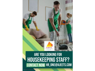 Looking for Housekeeping staff for UAE locations