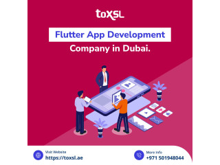 Best Flutter App Development Company in Dubai | ToXSL Technologies