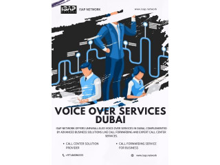 Voice Your Brand: Voice Over Services Dubai