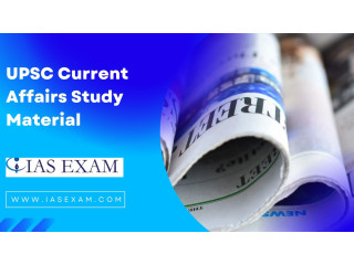 UPSC Current Affairs Study Material