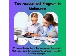 Tax Accountant Program in Melbourne