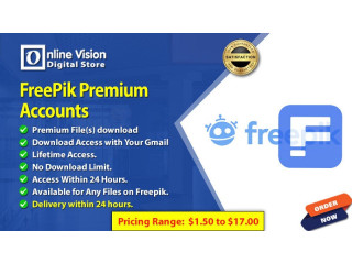 Freepik Premium Account(s)
