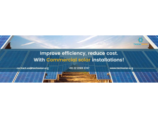 Top enterprise-level benefits of commercial solar installation