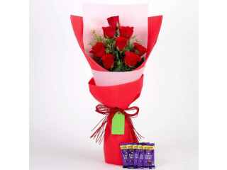 Online Flower Delivery in Gurgaon from OyeGifts on Midnight and Same Day