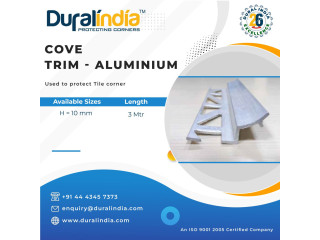 Protects the wall base with Cove Trim | Duralindia