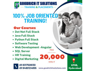 We Provide Training with 100% Job