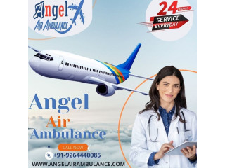 Utilize Advanced Angel Air Ambulance Service in Bhopal with Medical Tool