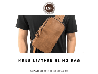 High Quality mens leather sling bag - Leather Shop Factory