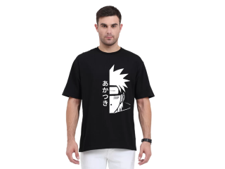 Best quality oversized t shirt naruto in India