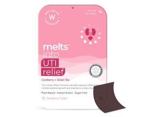 Wellbeing Nutrition Melts into UTI Relief Strip