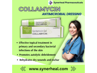 Fight Infections & Heal Faster with Collamycin Antimicrobial Dressing ️